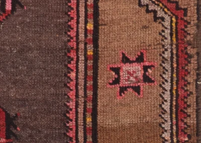 Hand Knotted Antique Sanjab Rug 6 11x3 2 Code 2386 - View 6