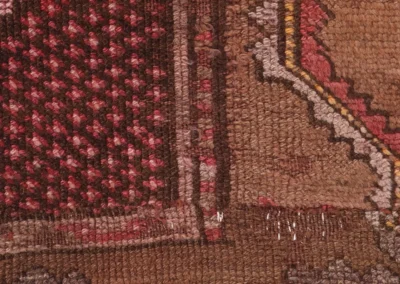 Hand Knotted Antique Sanjab Rug 6 11x3 2 Code 2386 - View 8