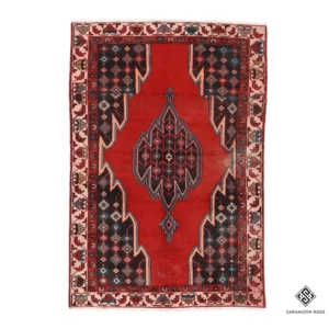 Hand Knotted Mazlaqan Rug 5 6x3 10 Code 2387 - View 1