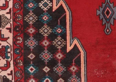 Hand Knotted Mazlaqan Rug 5 6x3 10 Code 2387 - View 5