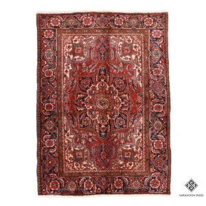 Hand Knotted Heriz Rug 6 6x4 9 Code 2388 - View 1
