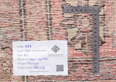 Hand Knotted Malayer Rug 5 5x3 8 Code 2389 - View 10