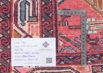 Hand Knotted Asadabad Rug 6 1x3 11 Code 2390 - View 10