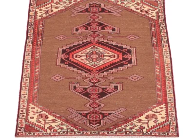 Hand Knotted Hamadan Rug 6 2x3 7 Code 2393 - View 3