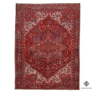 Hand Knotted Heriz Rug, 11' 6"x8' 9", Code: 2402