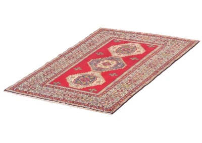 Hand Knotted Turkmen Rug 5 8x4 3 Code 2411 - View 2