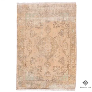 Hand Knotted Tabriz Rug 6 4x4 5 Code 2413 - View 1