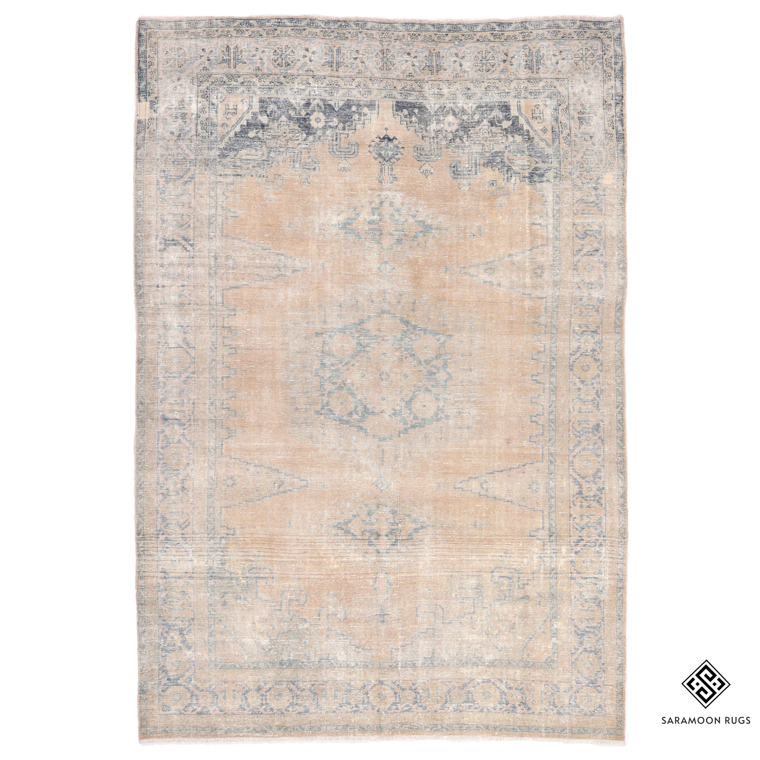 Hand Knotted Antique Wiss Rug 10 6x7 2 Code 2414 - View 1