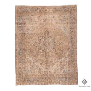 Hand Knotted Garavan Rug, 8' 10"x6' 11", Code: 2416