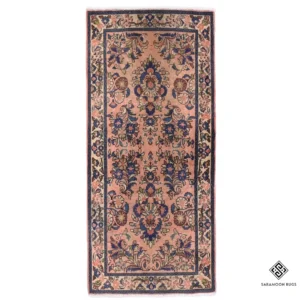 Hand Knotted Saruq Rug 4 8x2 2 Code 2420 - View 1