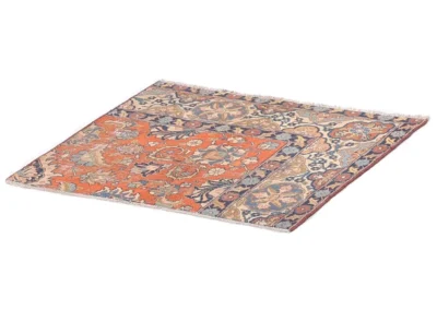 Hand Knotted Antique Khoy Rug 4x2 11 Code 2421 - View 2