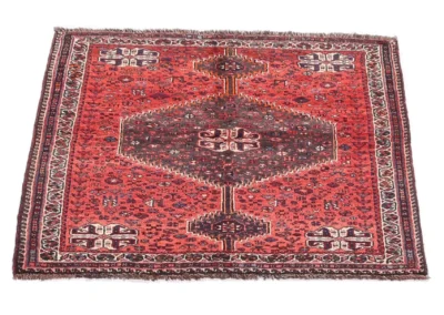 Hand Knotted Shiraz Rug 4 8x4 1 Code 2427 - View 3