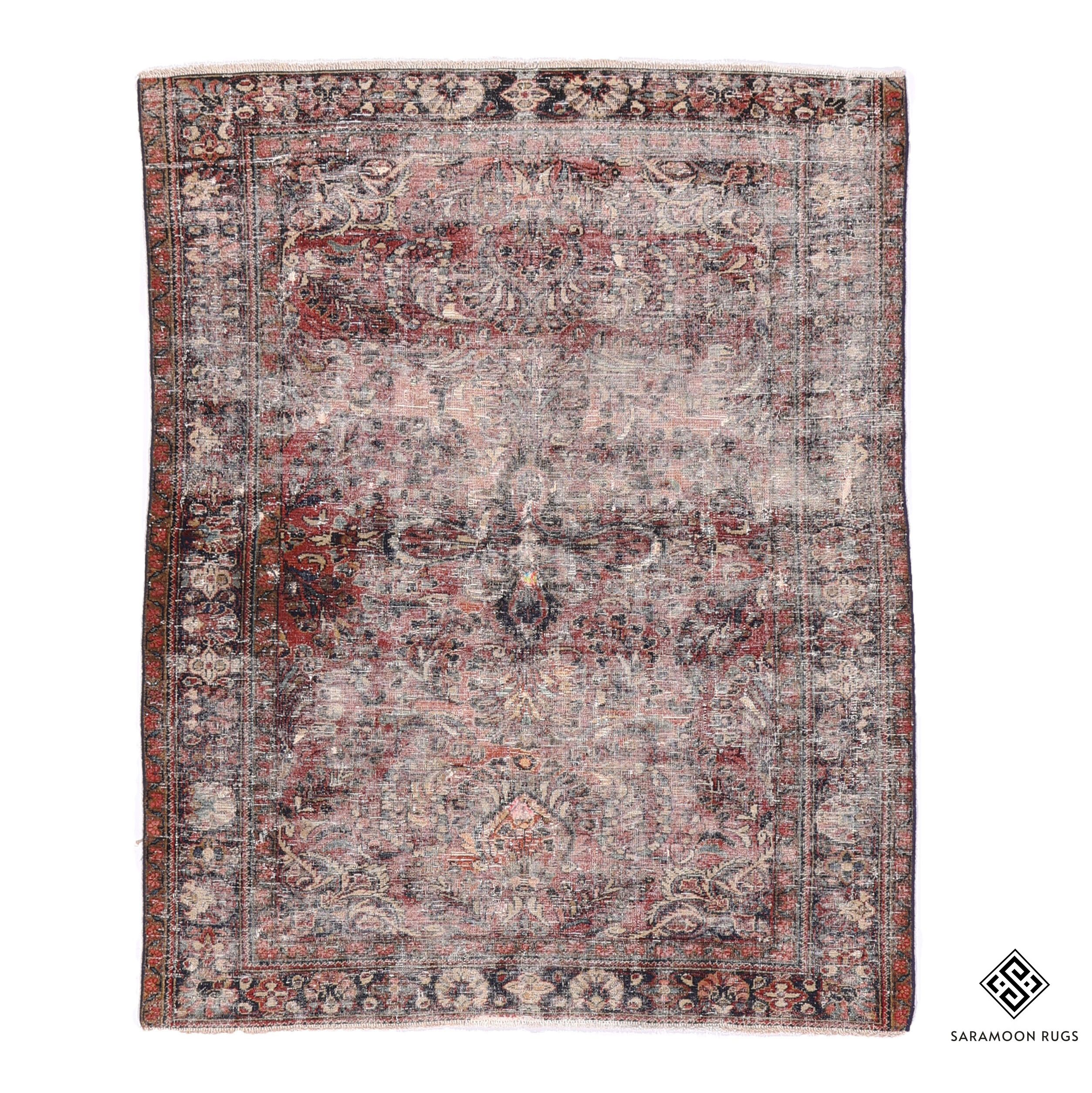 Hand Knotted Antique Lilian Rug 5 10x4 10 Code 2428 - View 1