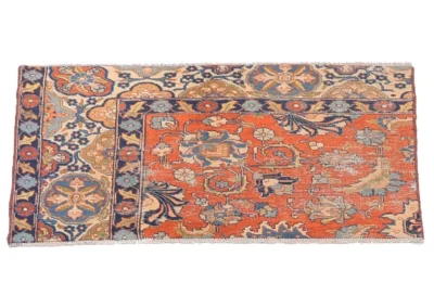 Hand Knotted Antique Khoy Rug 3 7x2 9 Code 2431 - View 3