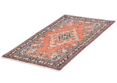 Hand Knotted Mahal Rug 7 0x4 4 Code 2434 - View 2