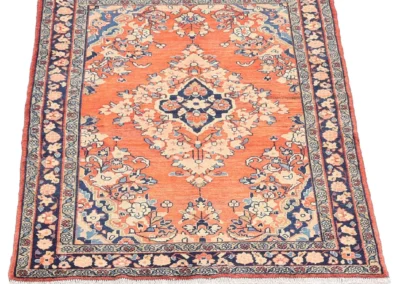 Hand Knotted Mahal Rug 7 0x4 4 Code 2434 - View 3