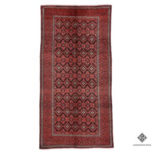 Hand Knotted Baluch Rug, 9' 11"x4' 10", Code: 2435