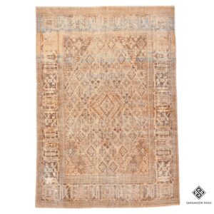 Hand Knotted Antique Joshaqan Rug, 9' 9"x6' 9", Code: 2438
