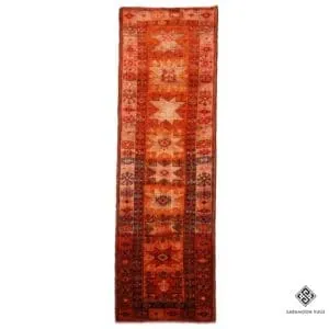 Hand Knotted Lori Rug, 10' 5"x3' 3", Code: 2441