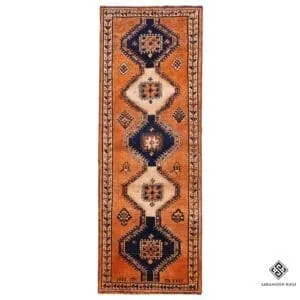 Hand Knotted Antique Lori Rug, 12' 2"x4' 5", Code: 2442