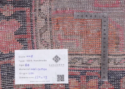 Hand Knotted Lori Rug 7 4x3 8 Code 2446 - View 11