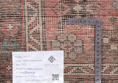 Hand Knotted Gharajeh Rug 11 6x3 1 Code 2447 - View 10