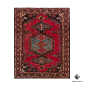 Hand-Knotted Viss Rug, 8' 10"x12' 4", Code: 1604