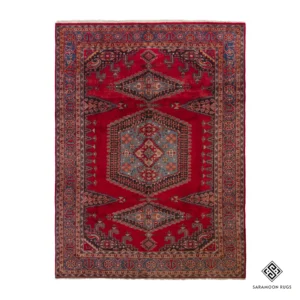 Hand-Knotted Viss Rug, 8' 4"x11' 1", Code: 1605