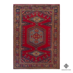 Hand-Knotted Viss Rug, 7' 5"x10' 10", Code: 1606
